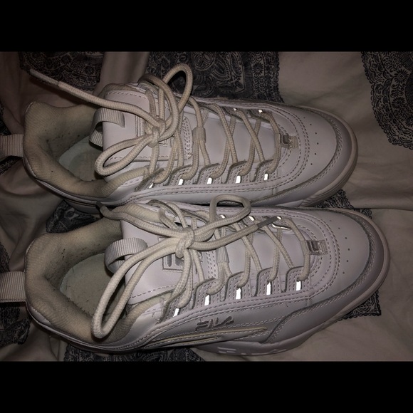 FILA all white sneakers - Picture 3 of 5